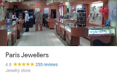 Paris Jewelers google review