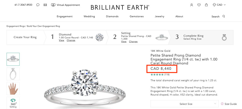 brilliant earth ontario diamond alternative 1