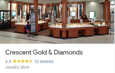 11. Crescent Jewellers review google review