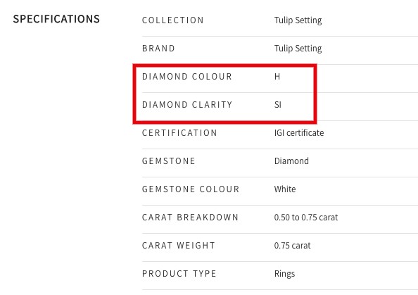 3 Fields ring specs