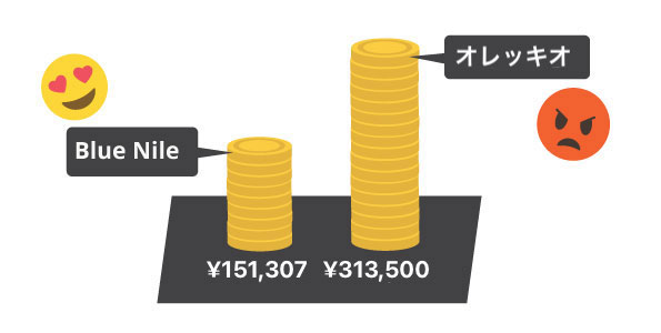 オレッキオ ブルーナイル 価格 比較