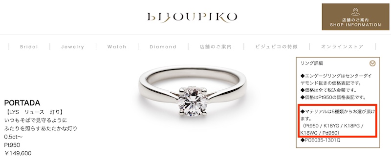 bijoupiko ring yg pg