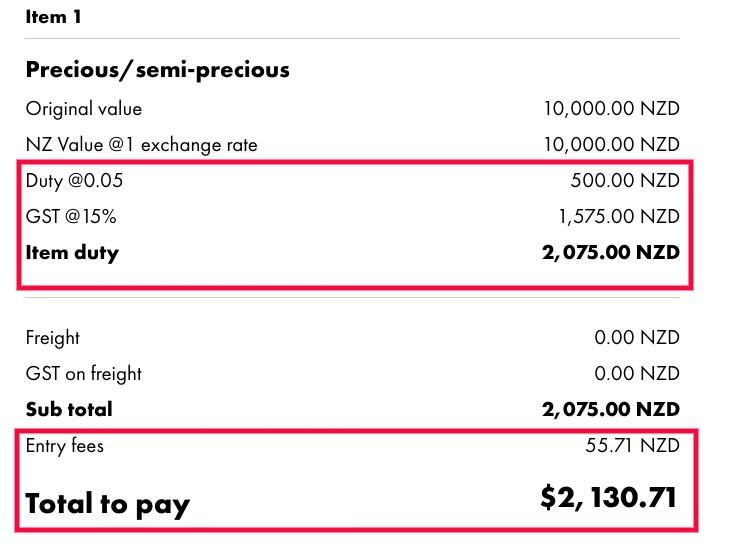 3 Fees and taxes