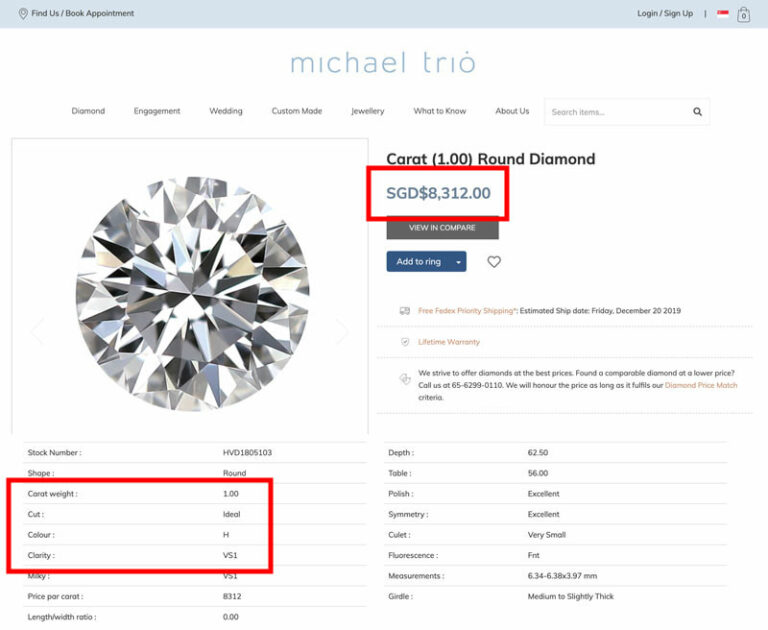 Importing a diamond or engagement ring into Singapore Ringspo Singapore