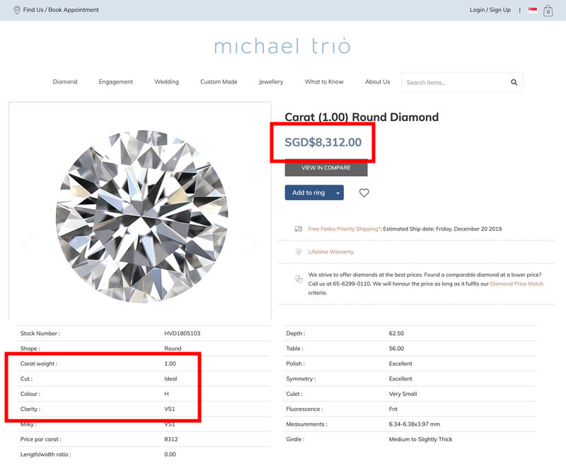 buying diamond locally singapore 1