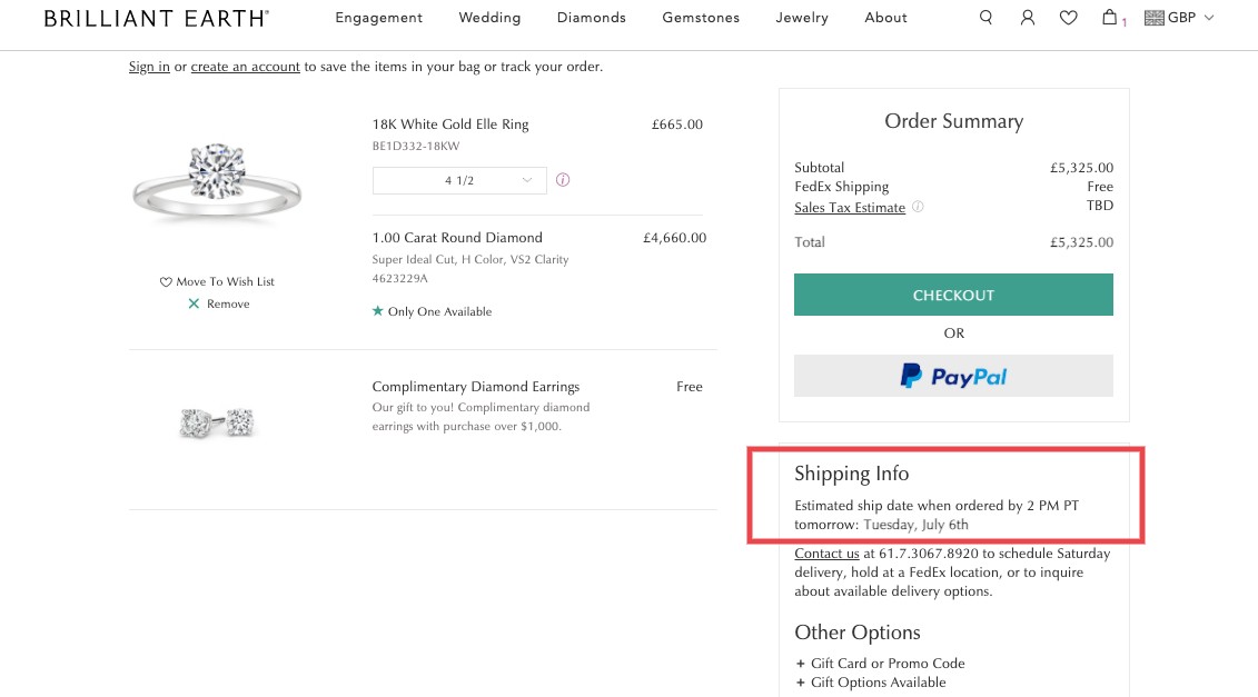 Brilliant Earth UK Guide Ringspo UK