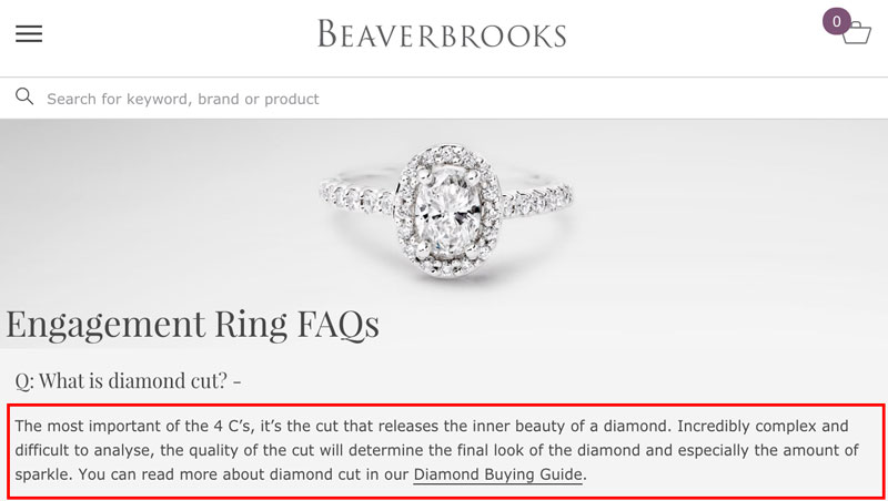 Beaverbrook diamond ring FAQs