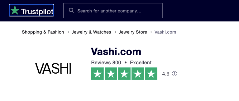 vashi trustpilot review