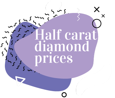 half carat dimaond price