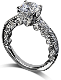 verragio par 3003r paradiso 4 prong channel bead set diamond engagement ring in platinum gi 31281 f e1428885828733