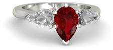 pear ruby platinum ring with rock crystal2 e1431476694647