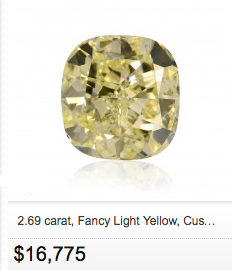 2.04 light yellow diamond