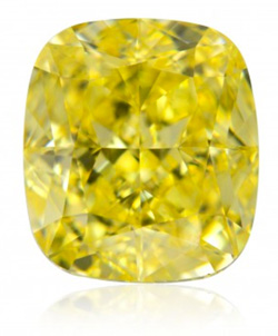 Fancy intense yellow diamond 1