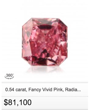 pink diamond price 1