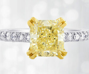 Yellow Diamond Engagement Rings