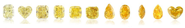 yellow diamonds color