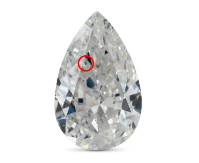 12 nice shape pear diamond Pear 1.70 Carat E VS2 0 first 