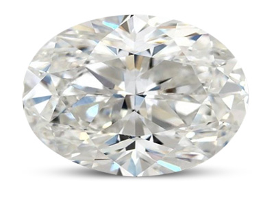 g color oval diamond