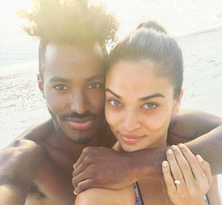 3 Shanina Shaiks engagement ring instagram announcement