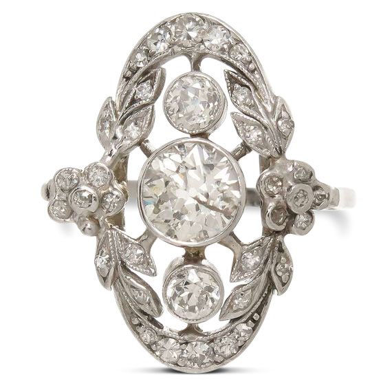 Edwardian diamond ring