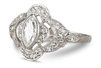 Edwardian diamond ring