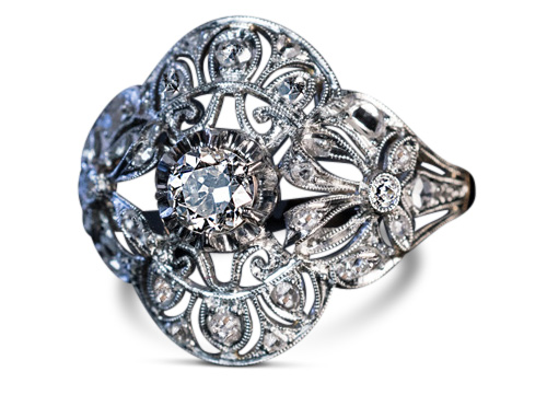 Edwardian diamond ring