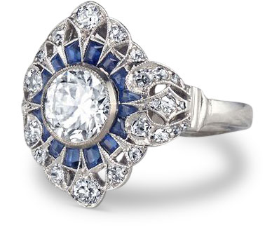 Edwardian diamond ring