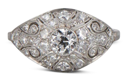 Edwardian diamond ring