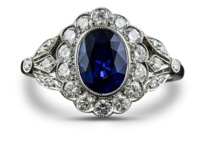 Edwardian sapphire ring