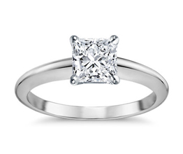 Classic Four-Prong Solitaire Engagement Ring