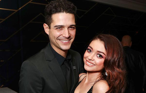 Sarah Hylands Engagement Ring Sarah Hyland and Wells Adams