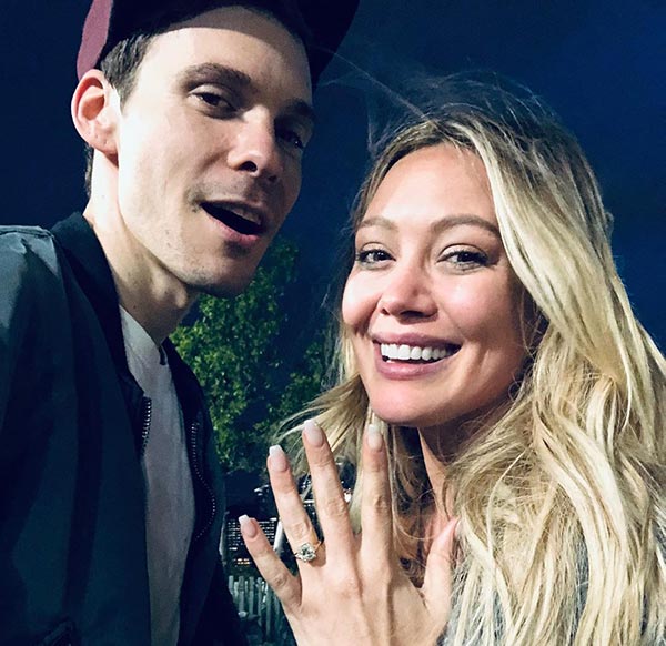 Hilary Duffs Engagement Ring Instagram Debut