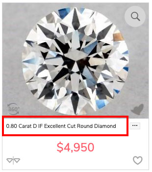 diamond budget d IF