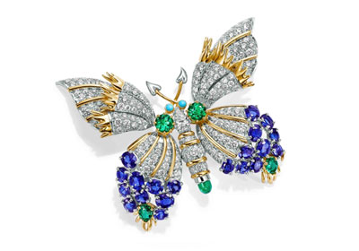 Tiffany butterfly broach by Jean Sclumberger