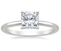 ‘Grace’ Cushion Cut Solitaire Ring