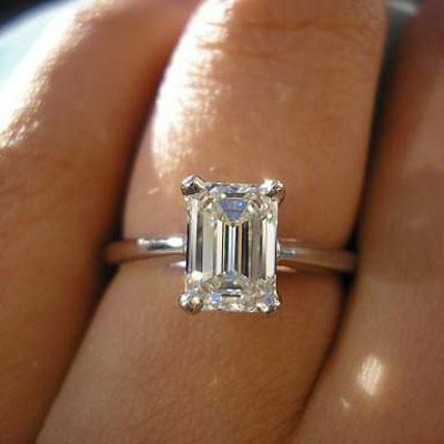 carat solitaire diamond ring