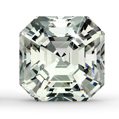 Asscher cut diamonds