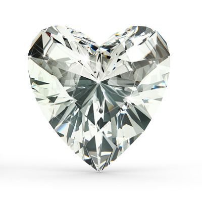 Heart diamonds