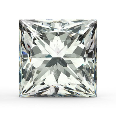 Princess cut diamonds