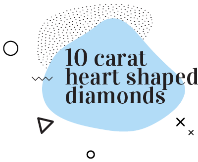 10 carat heart shaped diamonds header image