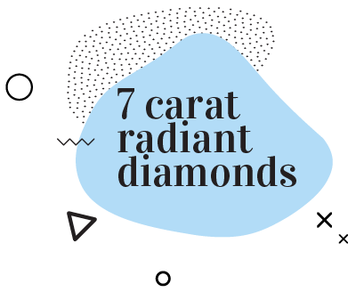 7 carat radiant diamonds header image