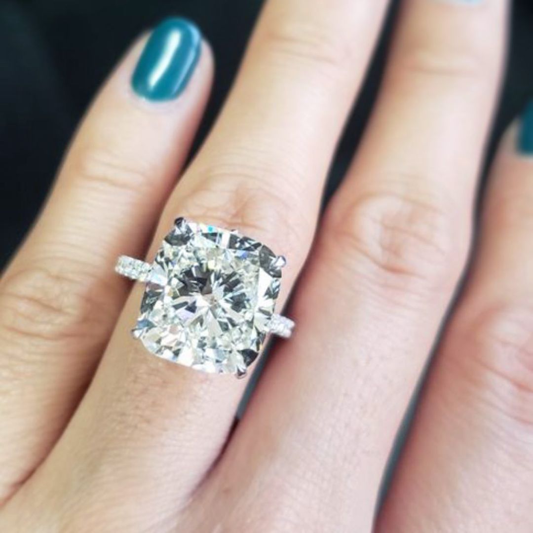 9 Carat Cushion Cut Diamond Rings Mar 2024 Guide