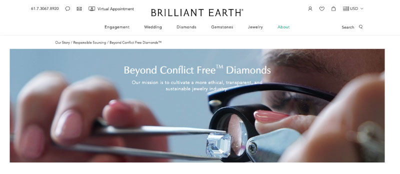 Brilliant earth review beyond conflict free