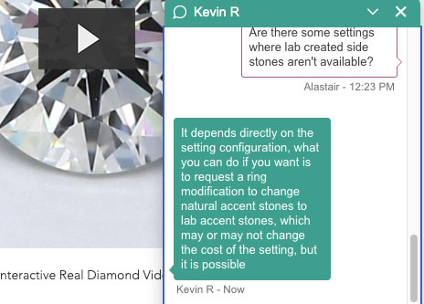 brilliant earth lab grown diamond settings livechat