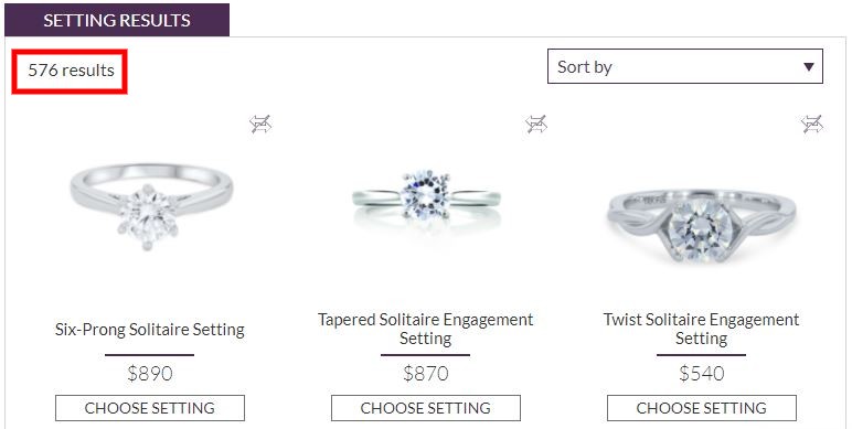 Diamonds Direct review diamond engagement ring settings