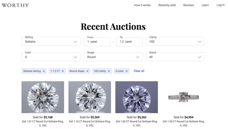whats my diamond worth fair market value