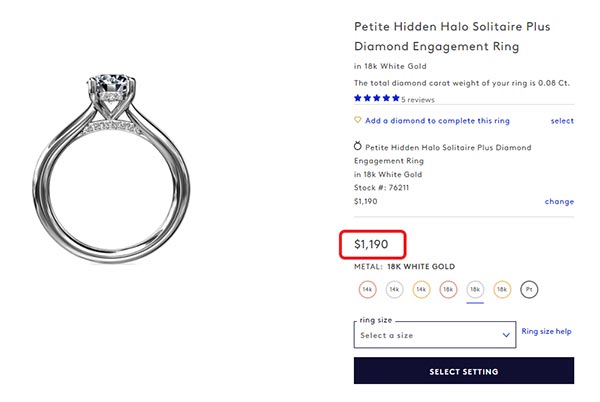 Britney Spears Engagement Ring Blue Nile Option
