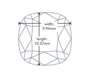 Lindsay Lohans Engagement Ring Dimensions