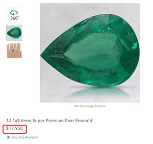 Megan Foxs Engagement Ring Emerald Example