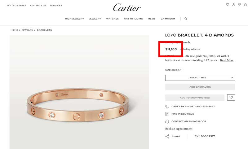 Why are Cartier bracelets so expensive? - Quora